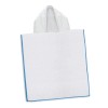 Kids Hooded Towels light blue overlocking